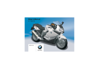 BMW K1300 S - Owners manual EN 2008 